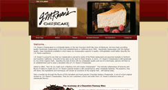 Desktop Screenshot of jmrosencheesecakes.com